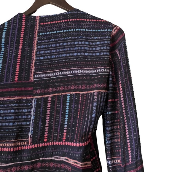 Parker Wrap Tolomei Front Blouse - Picture 7 of 9